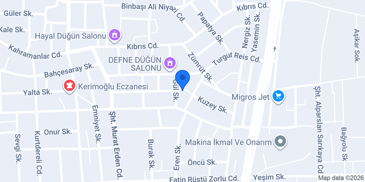 Ptt-yunus Emre Konağı Şubesi konumu