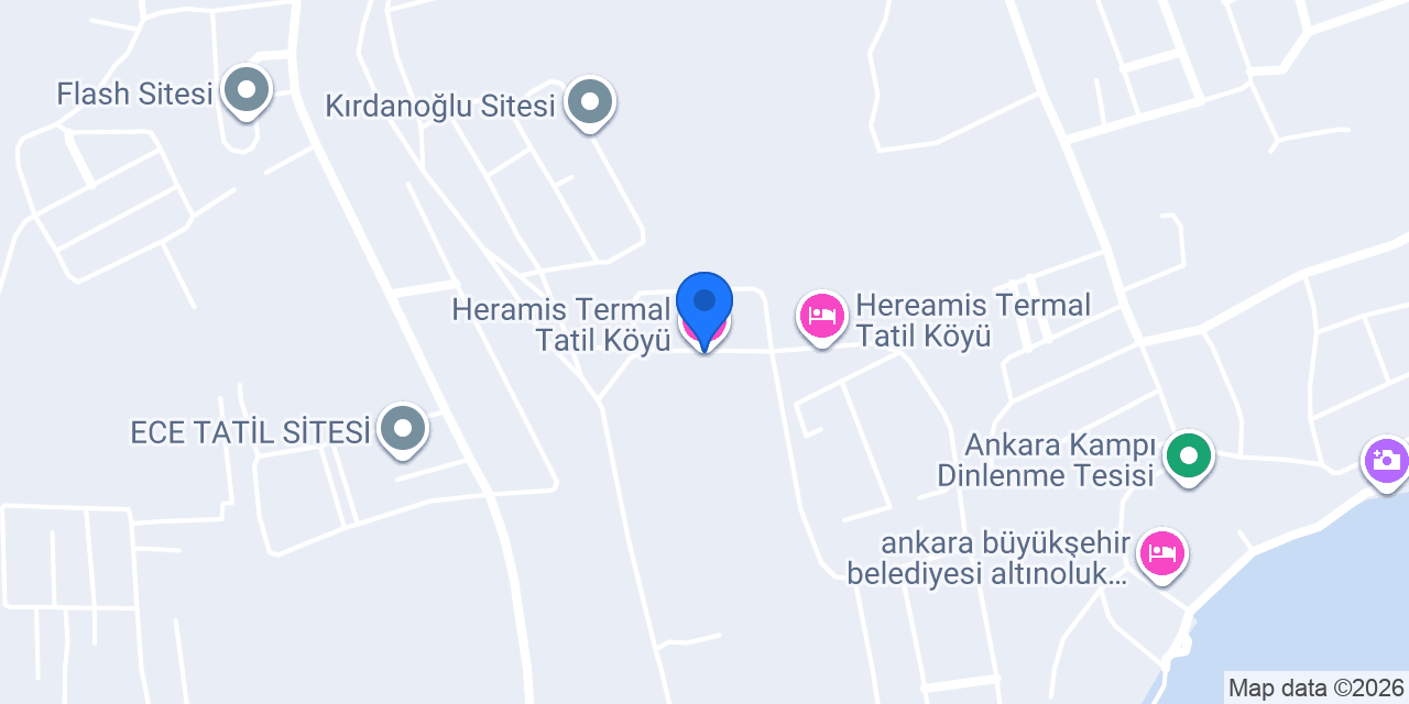 Heramis Termal Tatil Köyü konumu