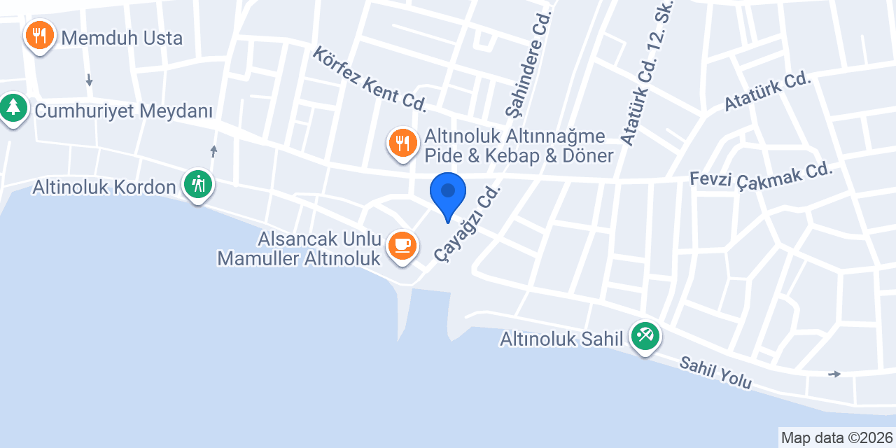 Zeytin Dalı Cafe konumu