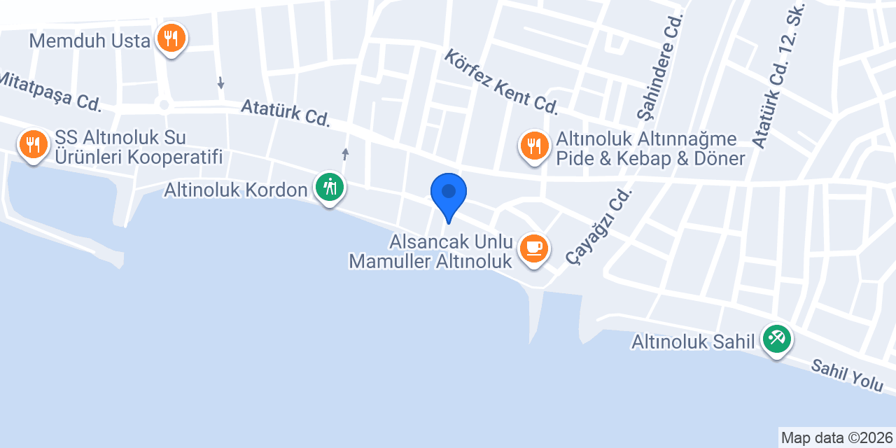 Altınoluk Pilavcısı konumu