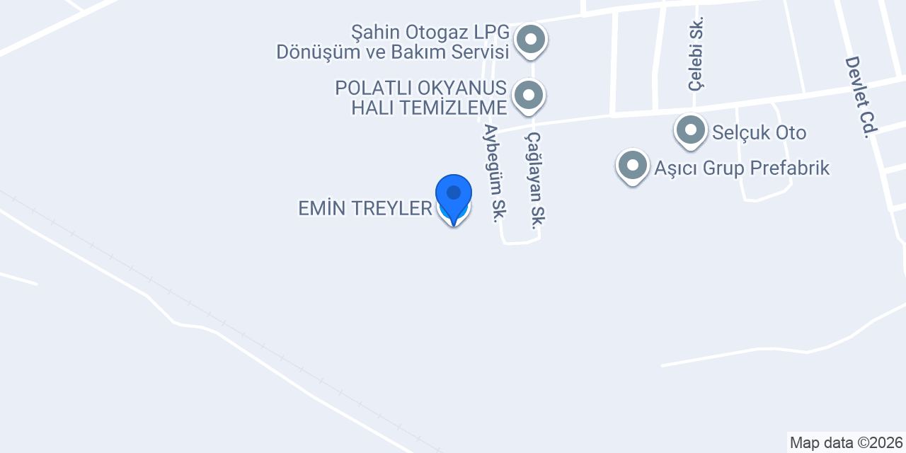 EMİN TREYLER konumu