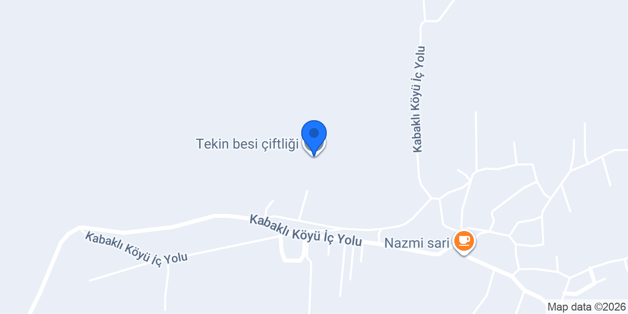 Tekin besi çiftliği konumu