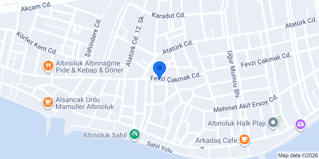 ALTINOLUK İDA TOST konumu
