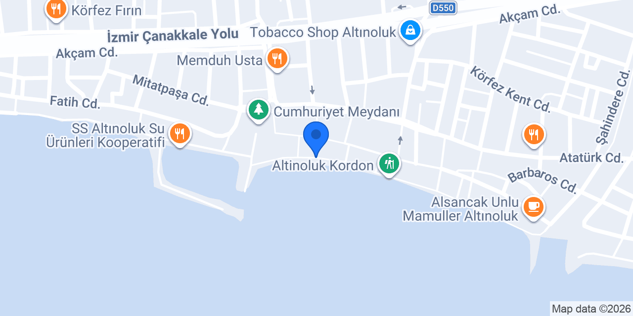 Altınoluk Tekne Turları konumu