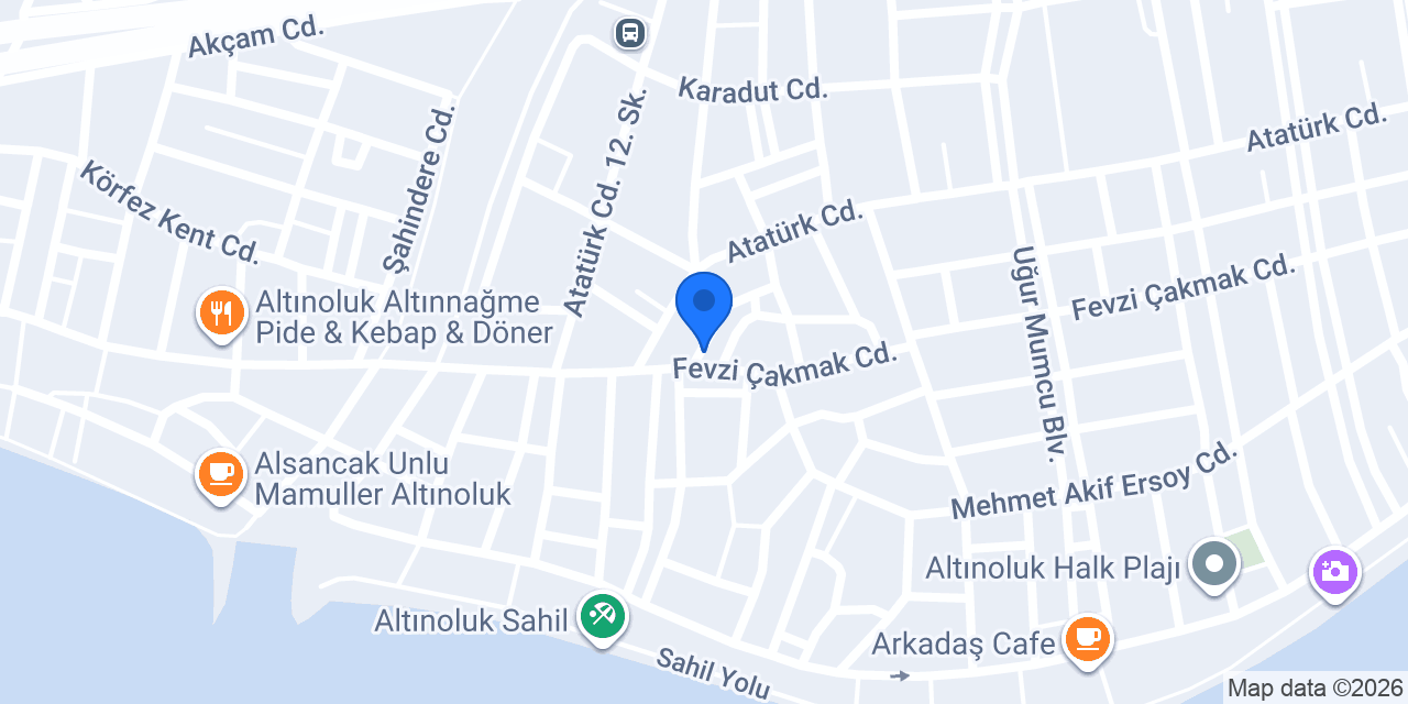 Defne Cafe Bar konumu