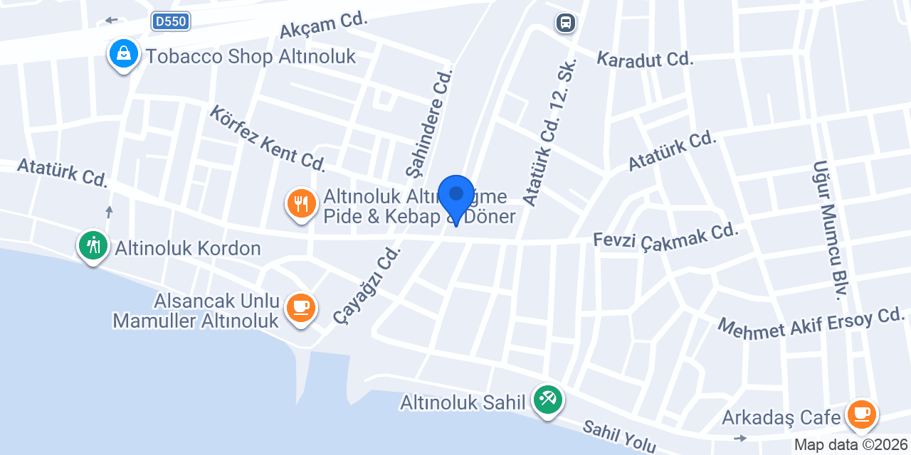 Domino's Pizza Altınoluk konumu