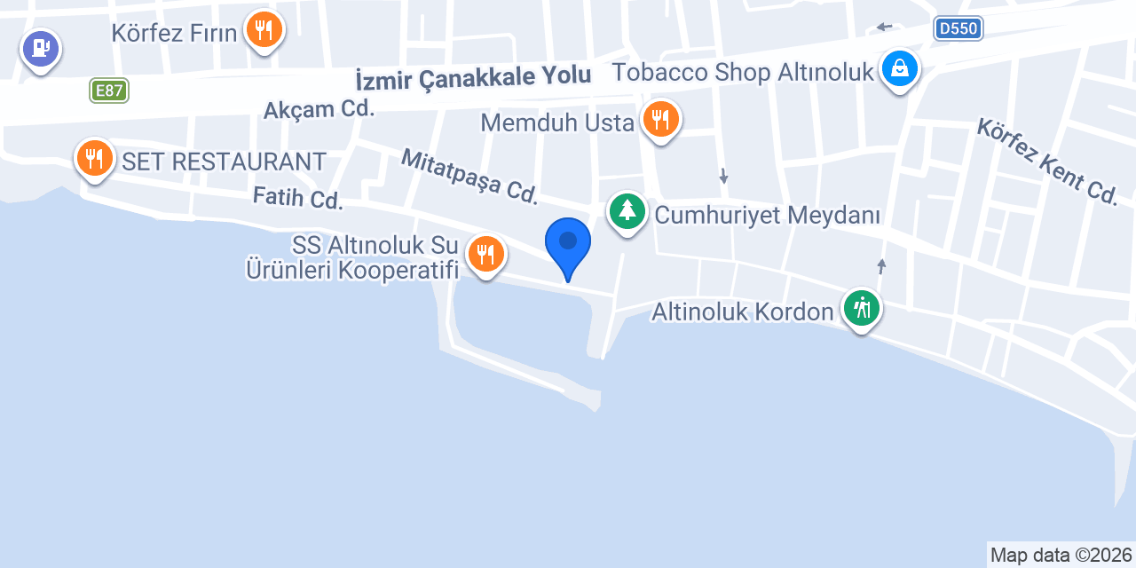 Liman Cafe/ ALTINOLUK konumu
