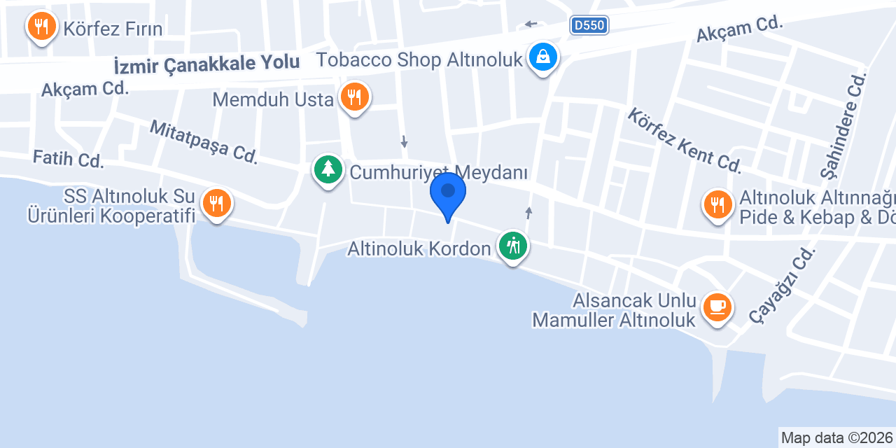 EREN HOTEL - Altınoluk konumu