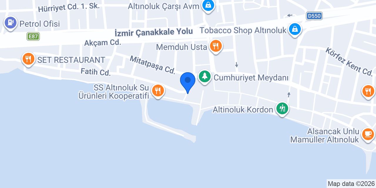 Meşhur Roma Dondurma konumu