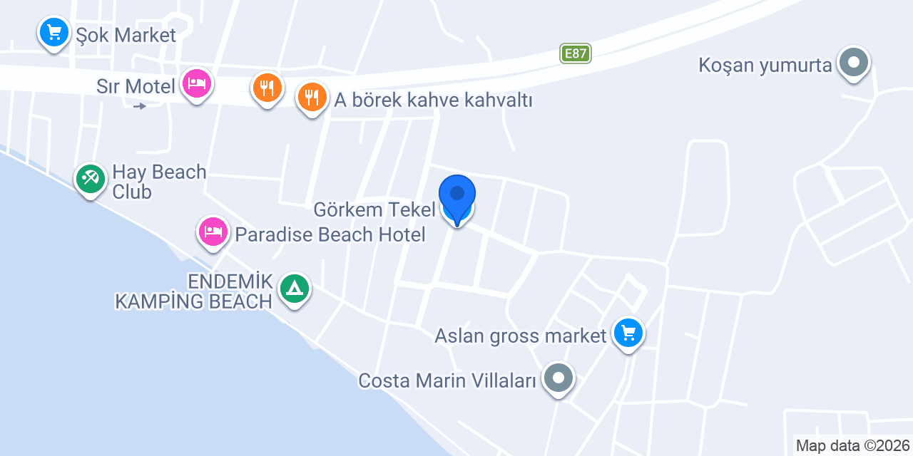 Görkem Tekel konumu