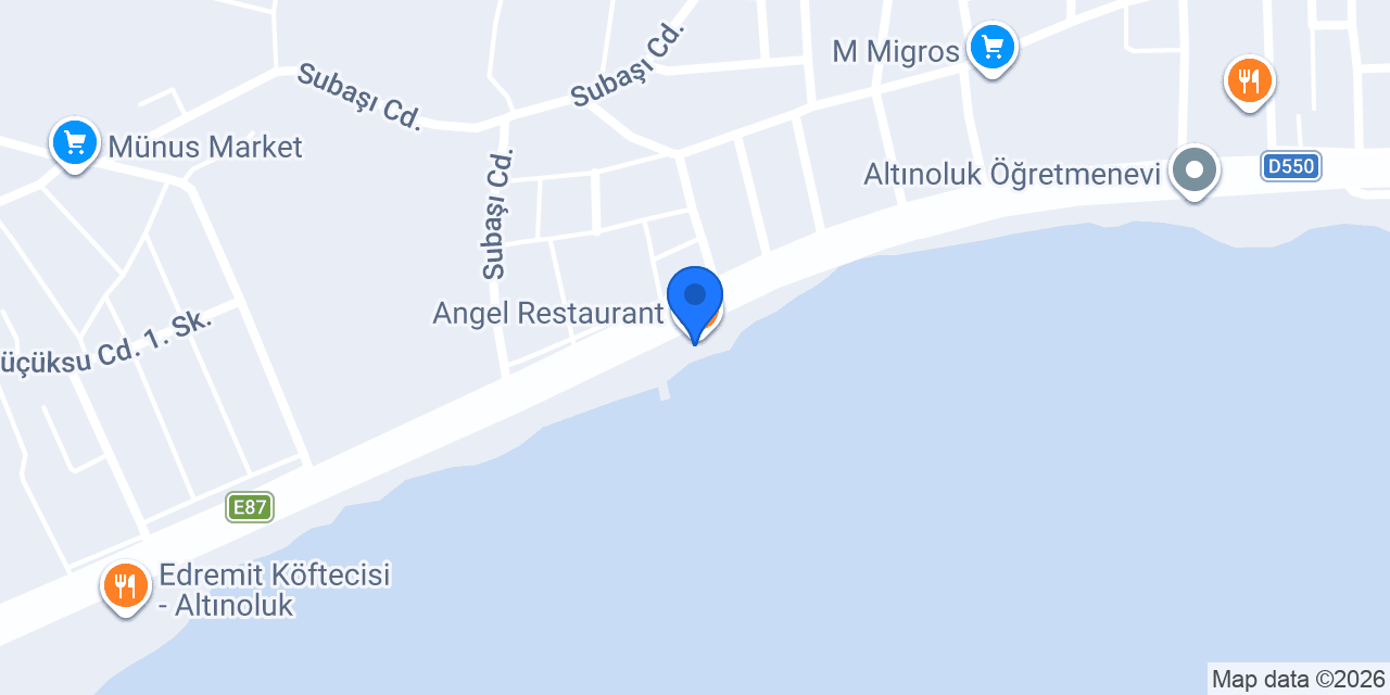 İmbat Restoran konumu