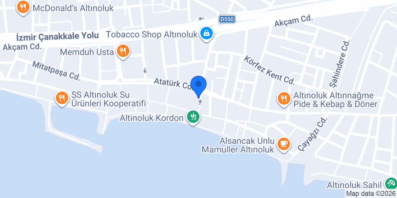 Ogün Kaptan Erkek Kuaförü konumu