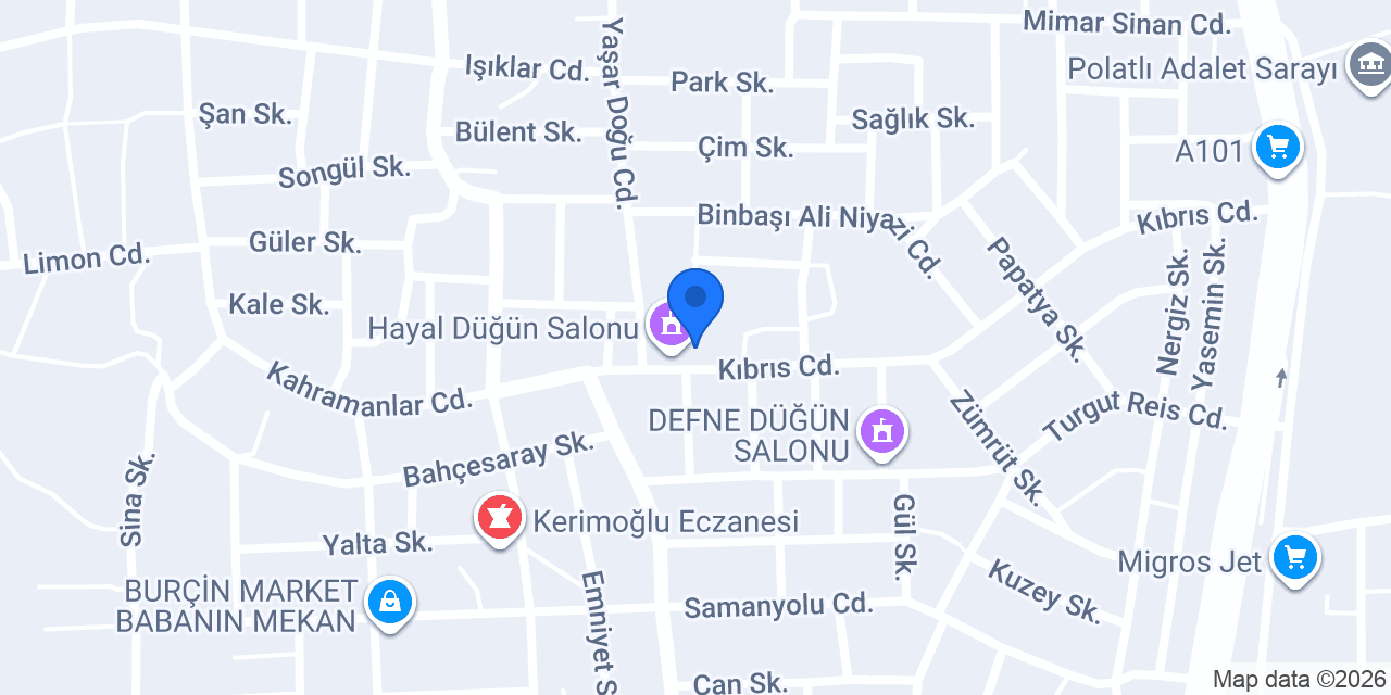 MEDET ERKEK KUAFÖRÜ konumu