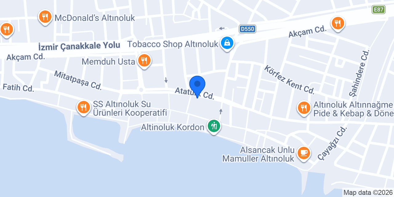 Akça Kuruyemiş Baharat konumu