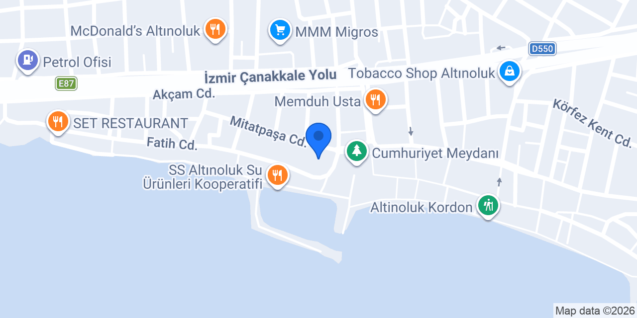 Altınoluk Çilingir - Anahtarcı Ercan Usta konumu