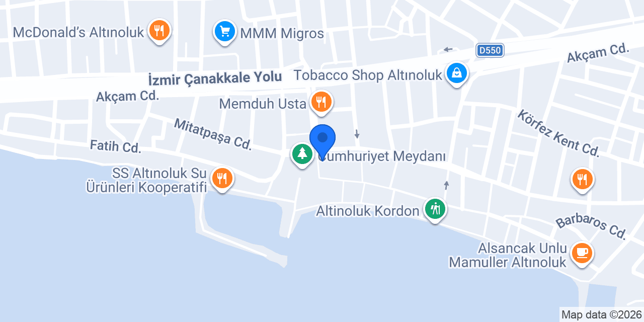 Köşk Lokantası konumu