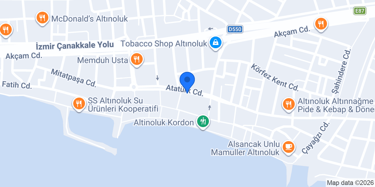 Arz Tekstil konumu