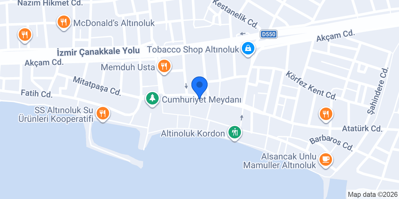 Yılmaz Erkek Kuaförü konumu