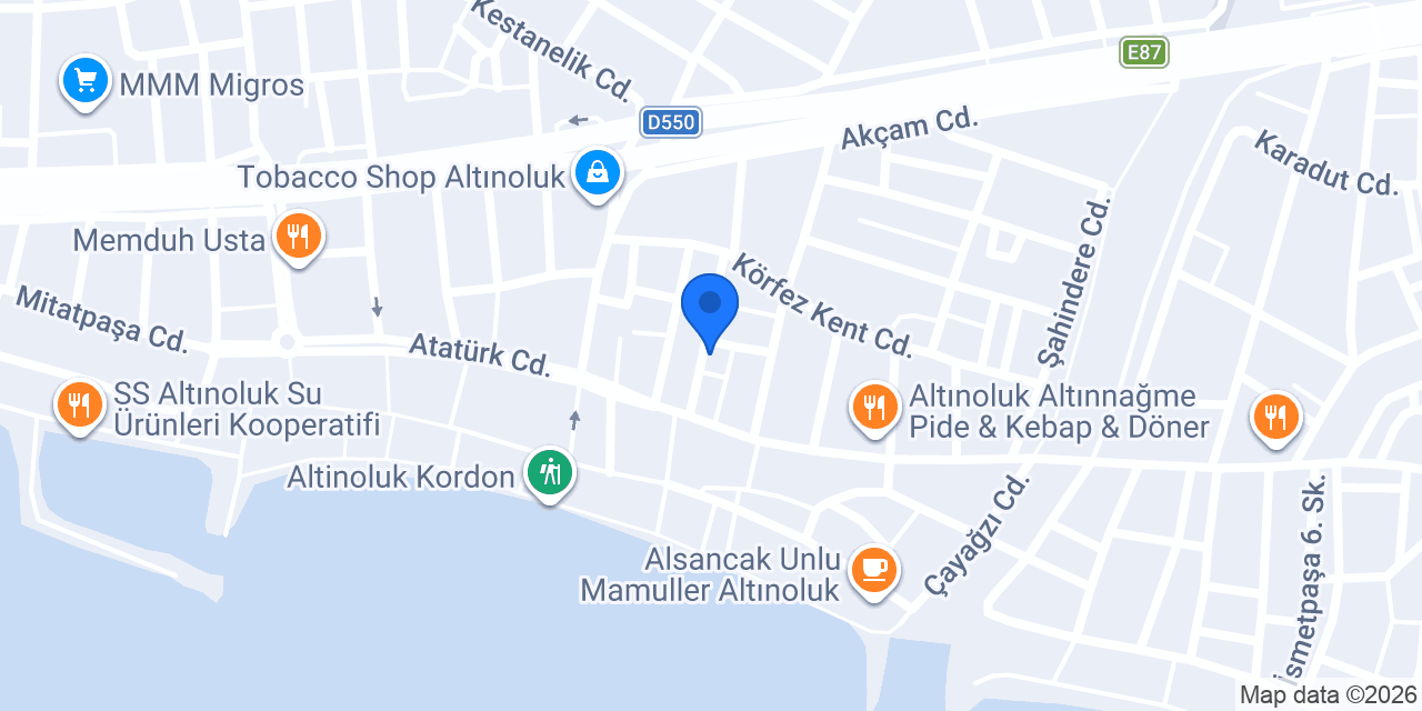 Dağlı Bisiklet konumu