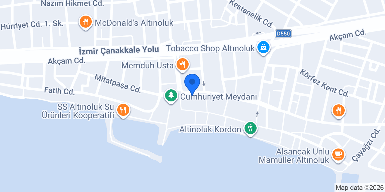Ali Bayan Kuaförü konumu