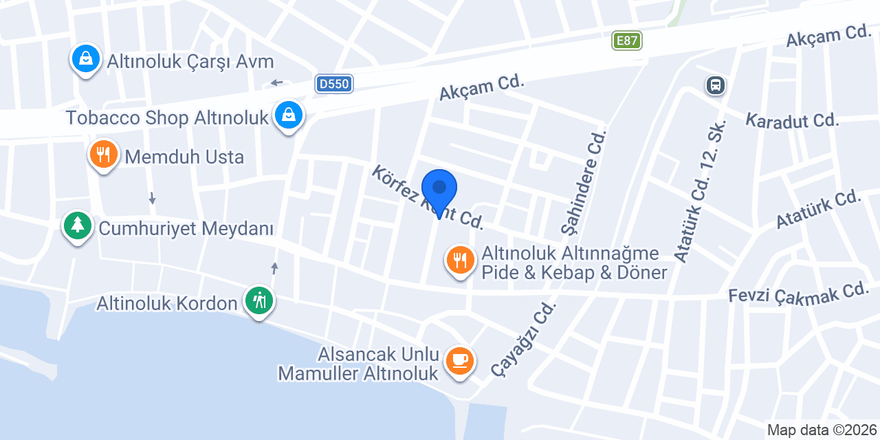 BeriKa Nail Art Studio Protez Tırnak konumu