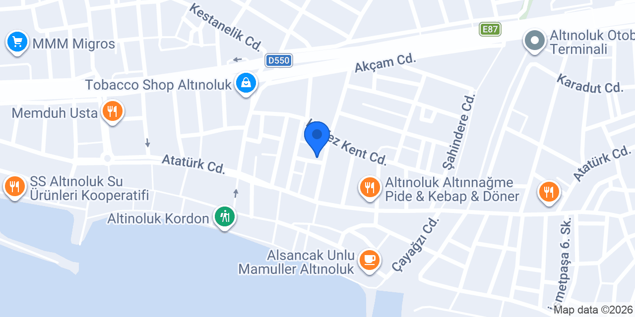 Eymen Yapı Market konumu