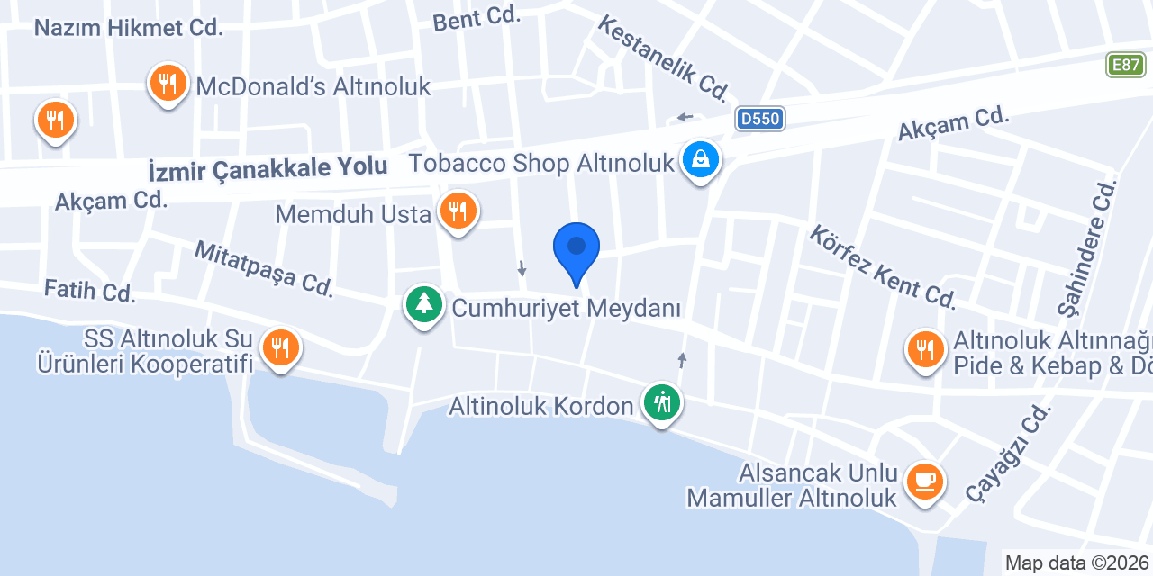 Antepli baklava künefe dondurma konumu