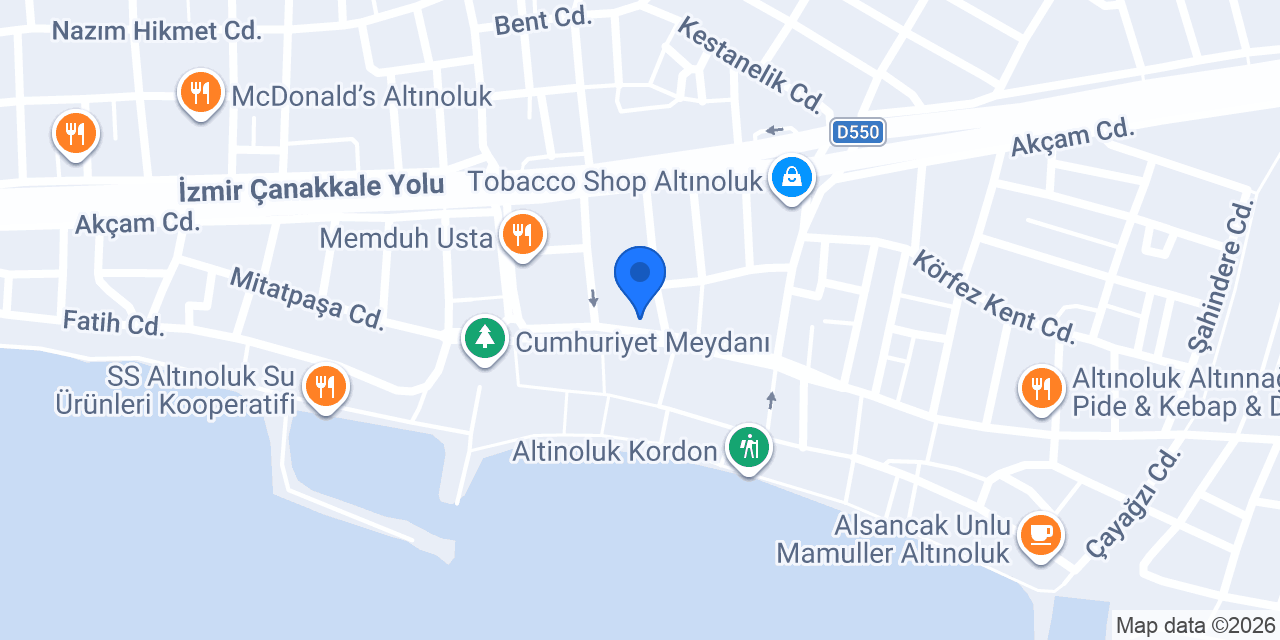Erol Dede Pet Shop konumu
