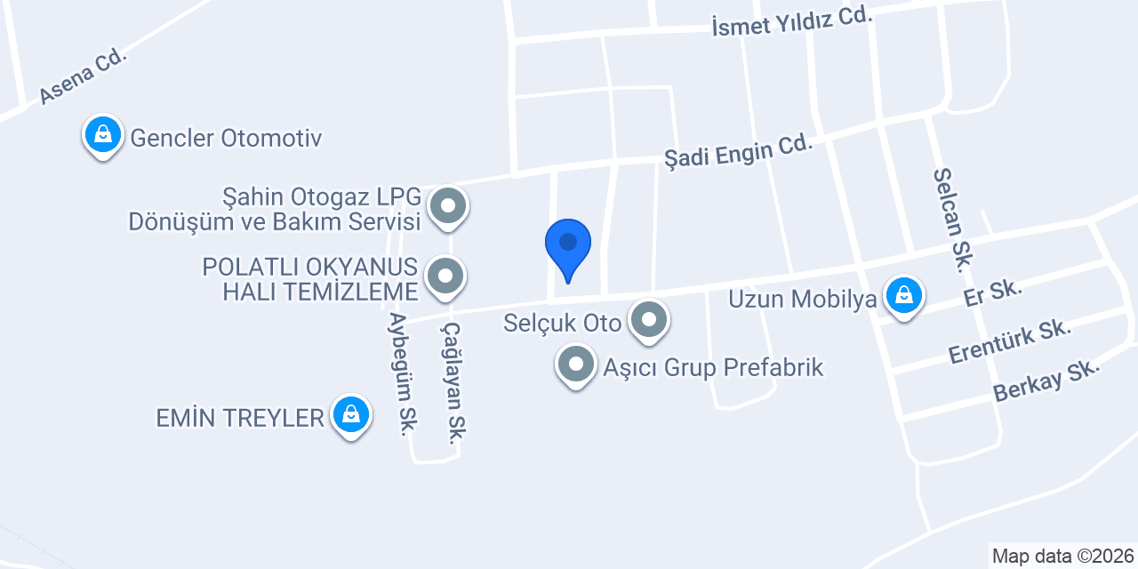 Polatlı Halı Yıkama konumu