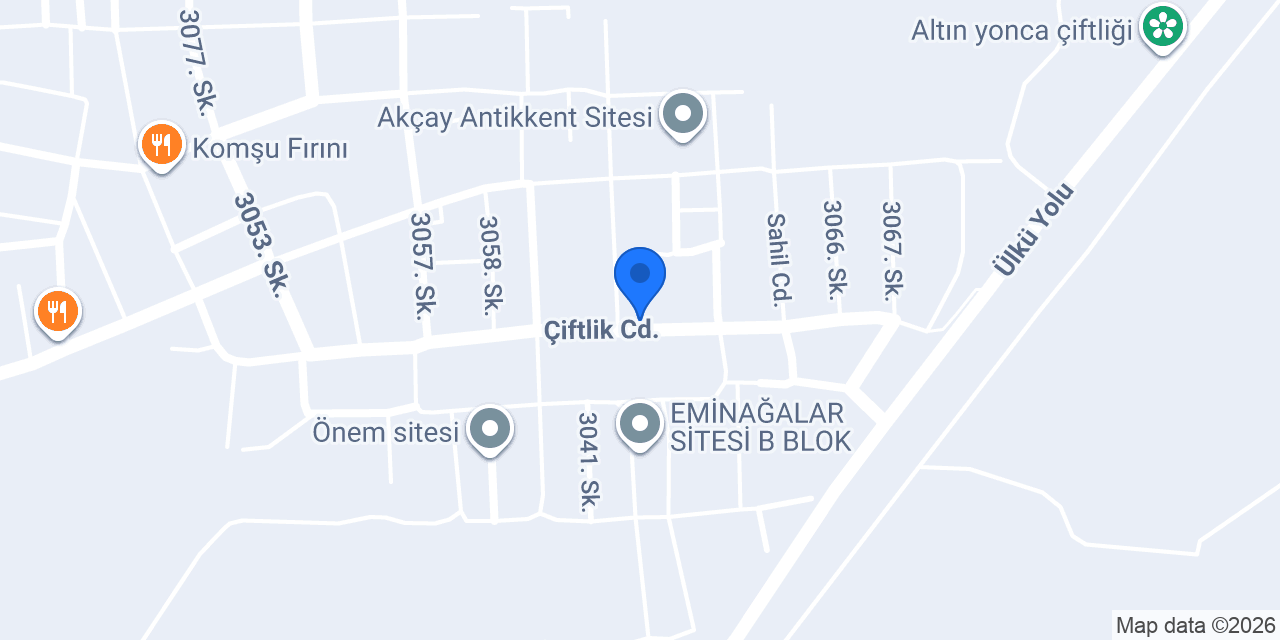 NEFESİMM AİLE CAY BAHCESI konumu