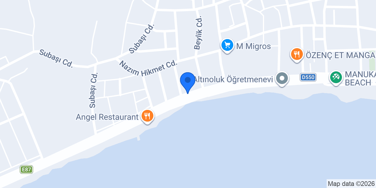 Körfez Unlu Mamuller konumu