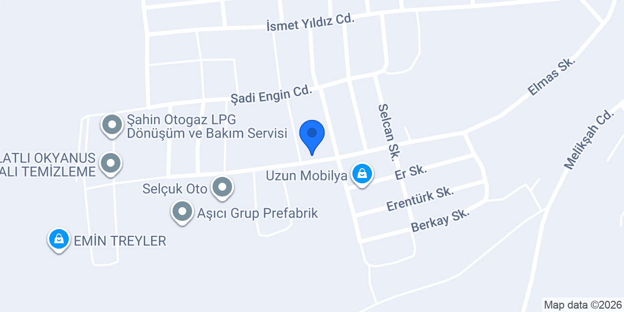 Görkem Otomotiv konumu