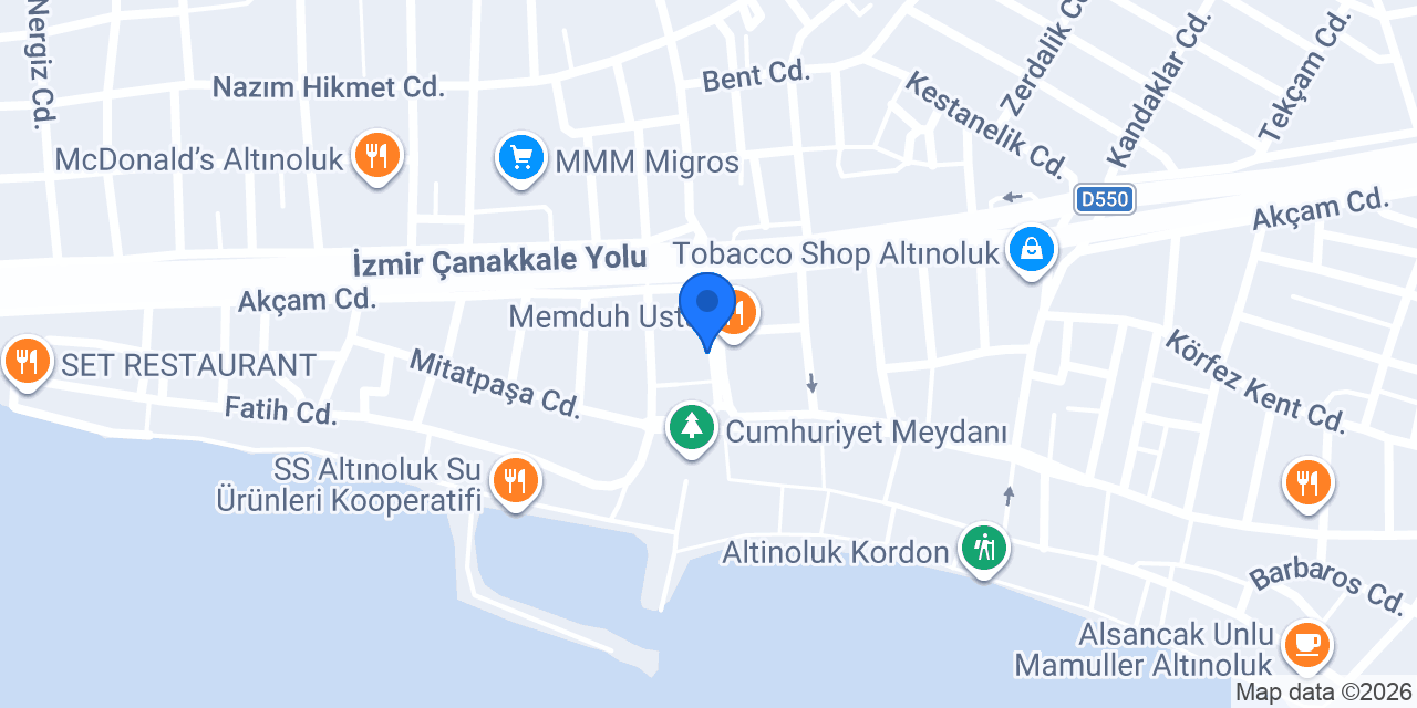 Altın Kasap konumu