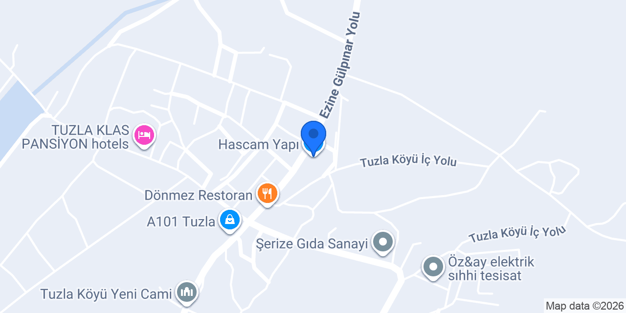 Hascam Yapı konumu