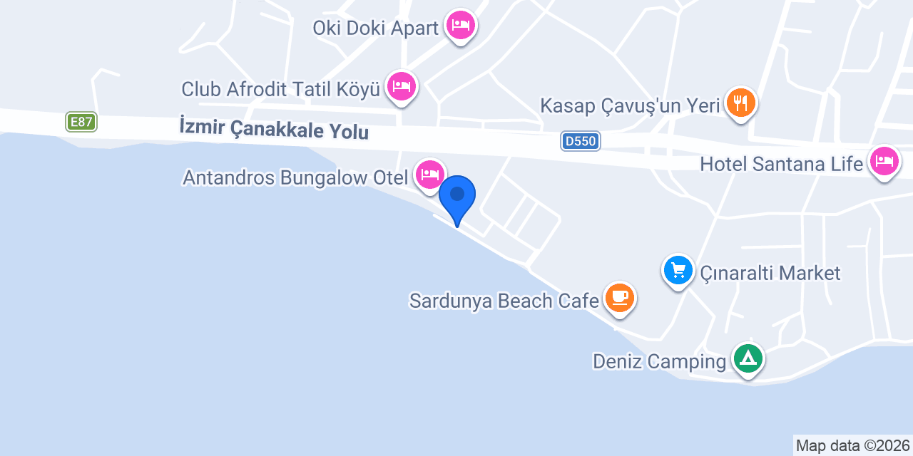 ANTANDROS KIR DÜĞÜN BAHÇESİ konumu