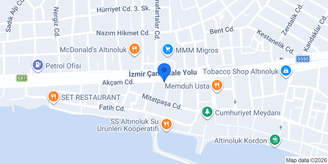 İzmir Teknik konumu