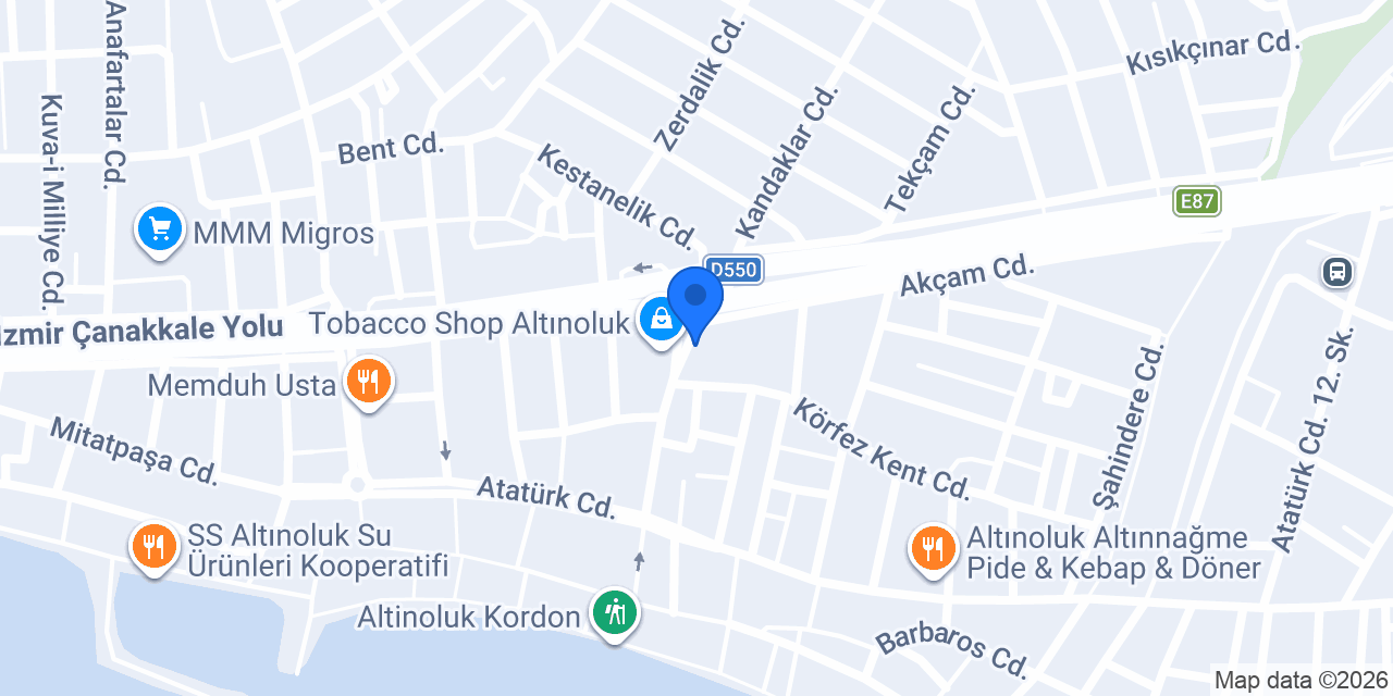 AZERİ PERDE konumu