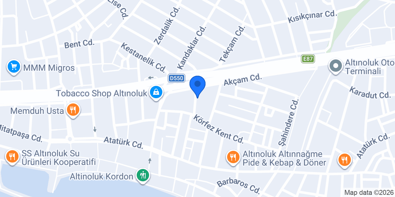 Özel Öz Altınoluk Sürücü Kursu konumu