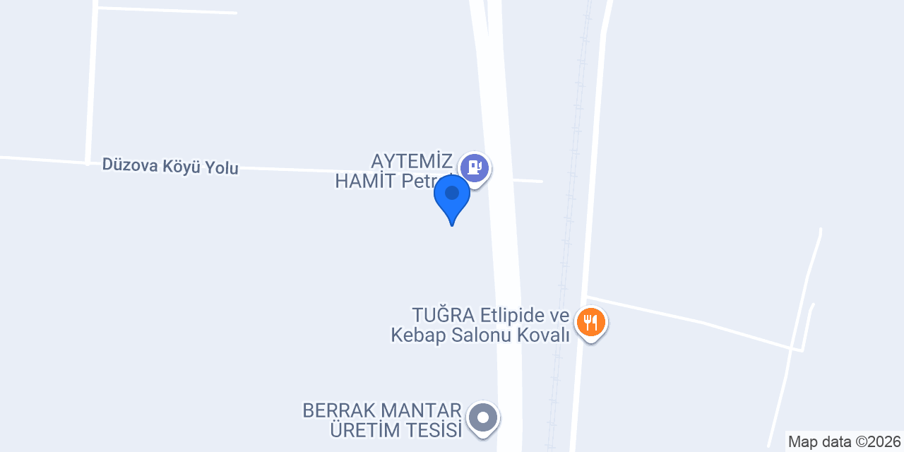 Emin Petrol Dinlenme Tesisleri konumu