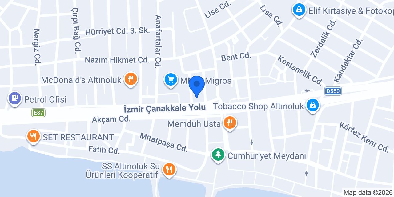 Molida Alışveriş Merkezi konumu