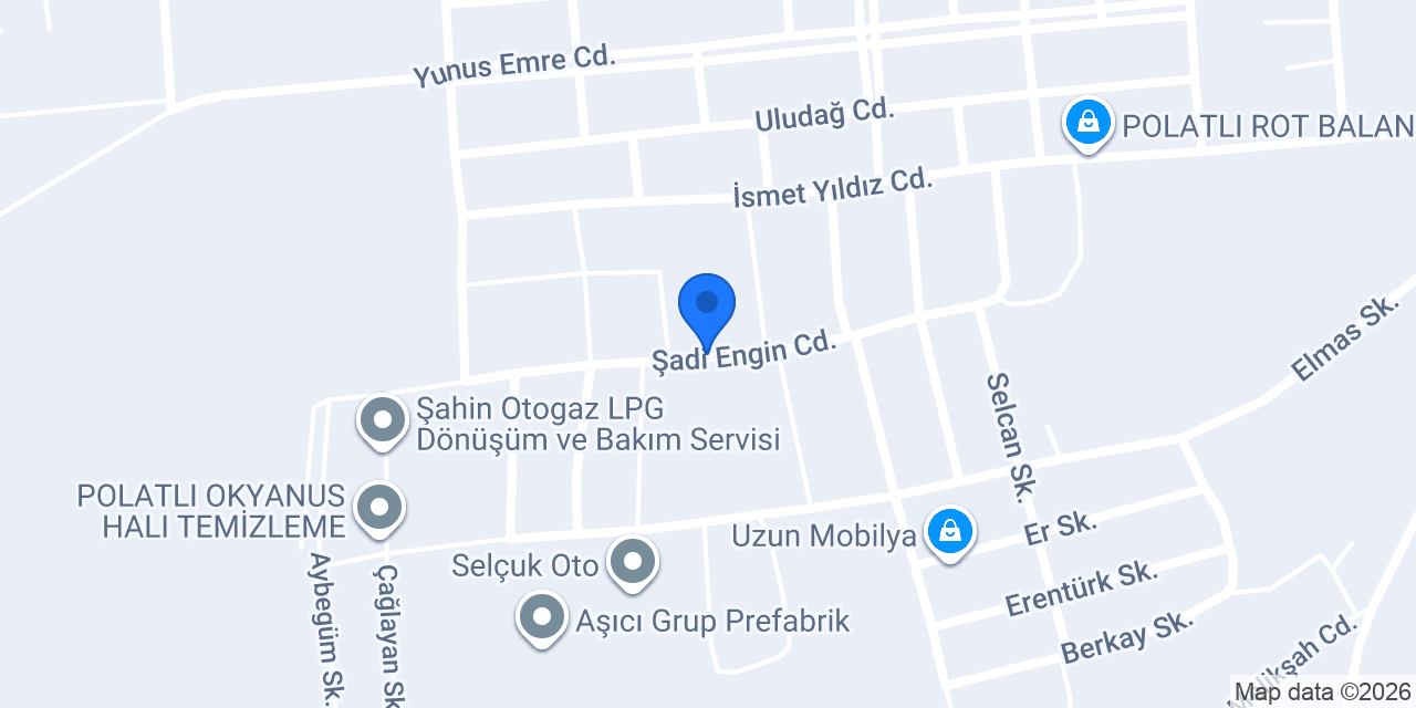 Mercan Gıda (Polatlı) konumu