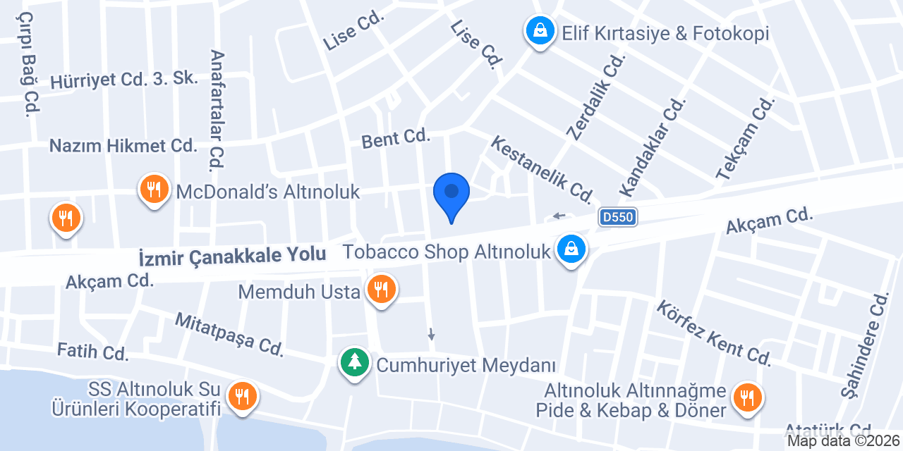 Rahmi Yapı Market konumu