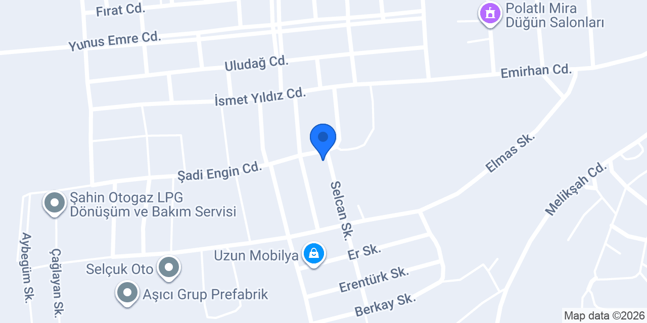 Polatlı Sanayi Şaban Koç Kaporta konumu