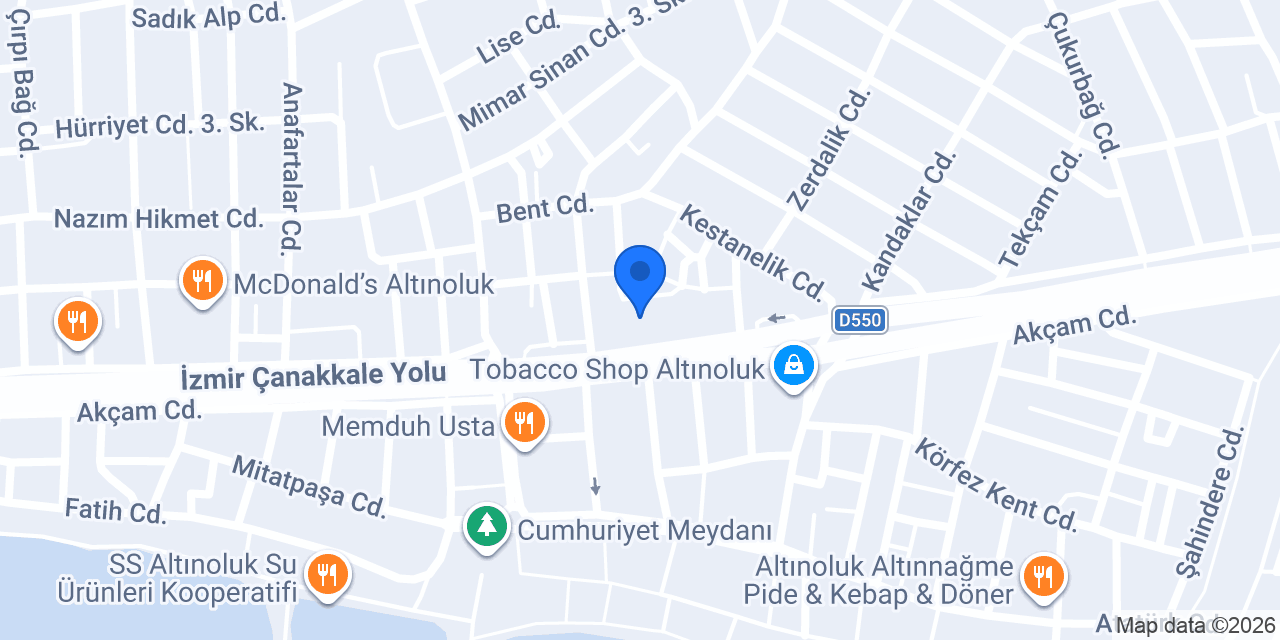 Şükrü Et Dünyası konumu
