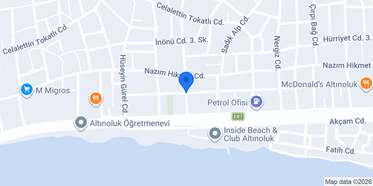 İnci Lokantası konumu