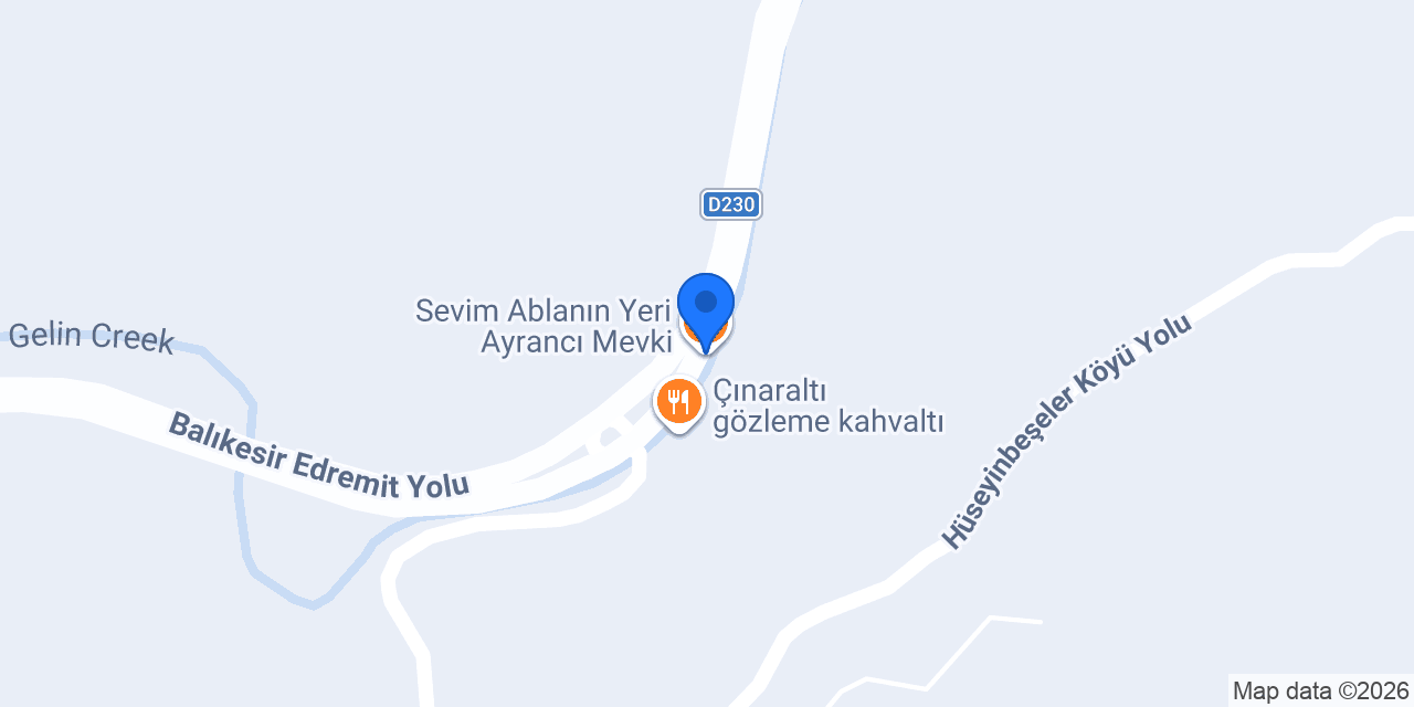 Sevim Ablanın Yeri Ayrancı Mevki konumu