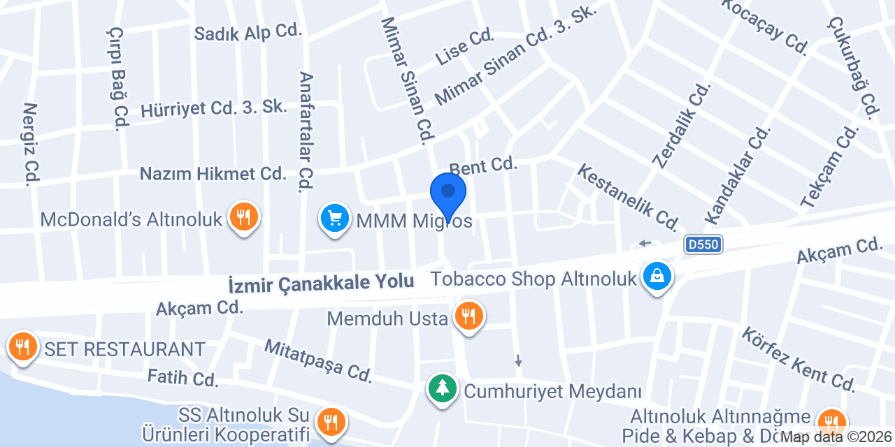 Genç Ağa Çiftliği konumu
