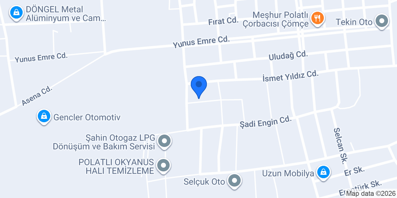 ABDULLAH IŞIK METAL TASARIM ATÖLYESİ konumu