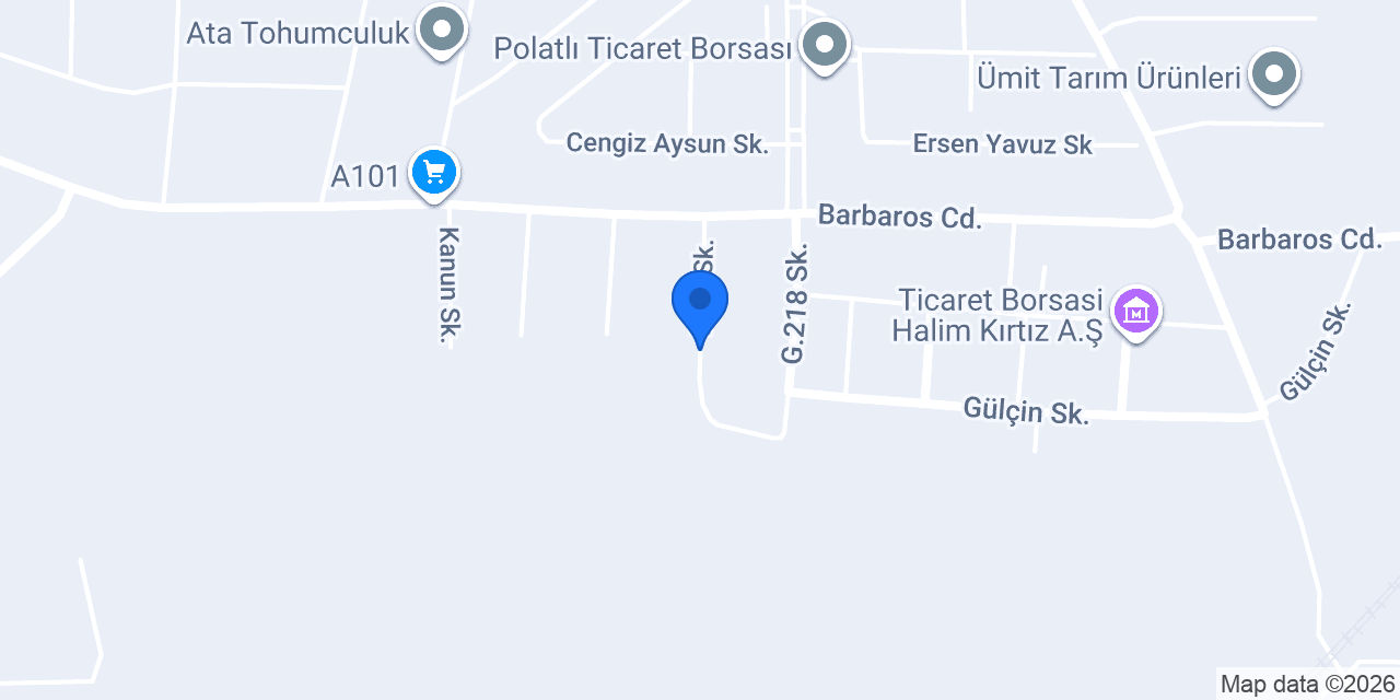 Tınaz Tarım Ürünleri konumu
