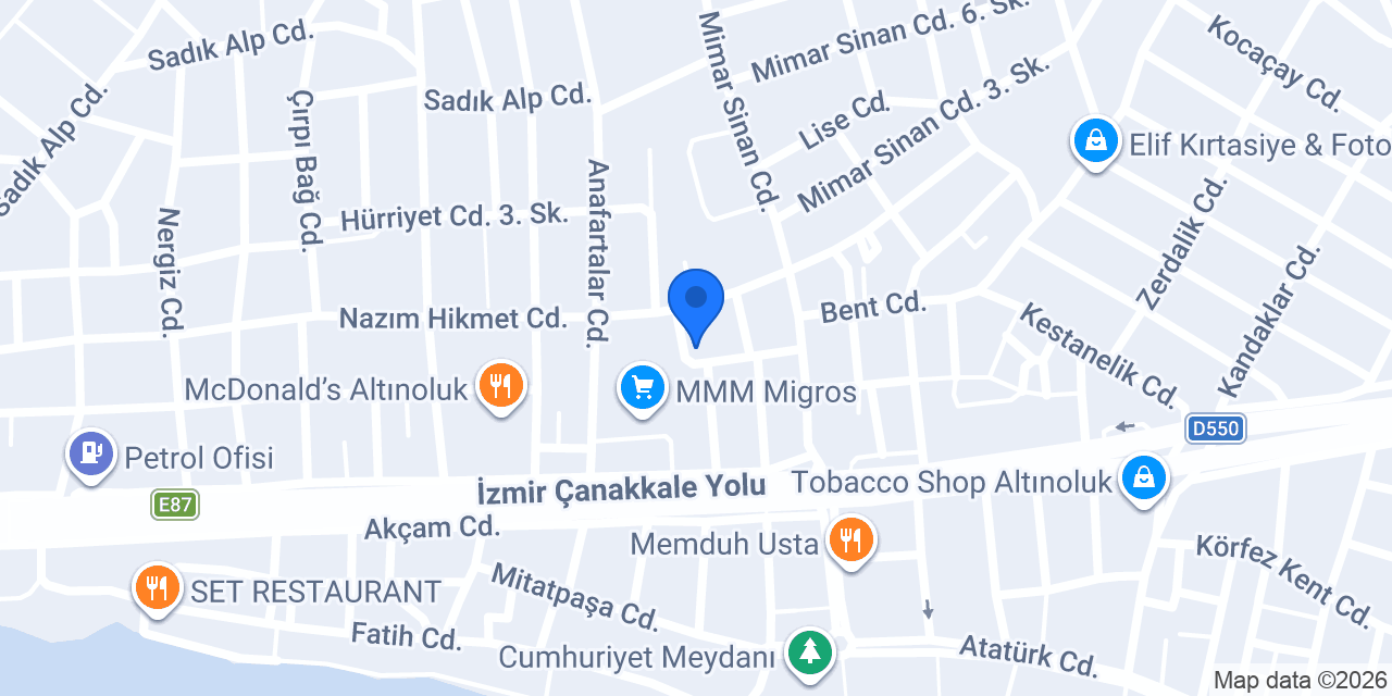 ÖNTAŞ YAPI konumu